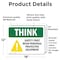 Signmission 12 in Height, 18 in Width, Vinyl Decal, Rectangle OS-2PACK-TS-D-1218-L-11865 - alternate 4